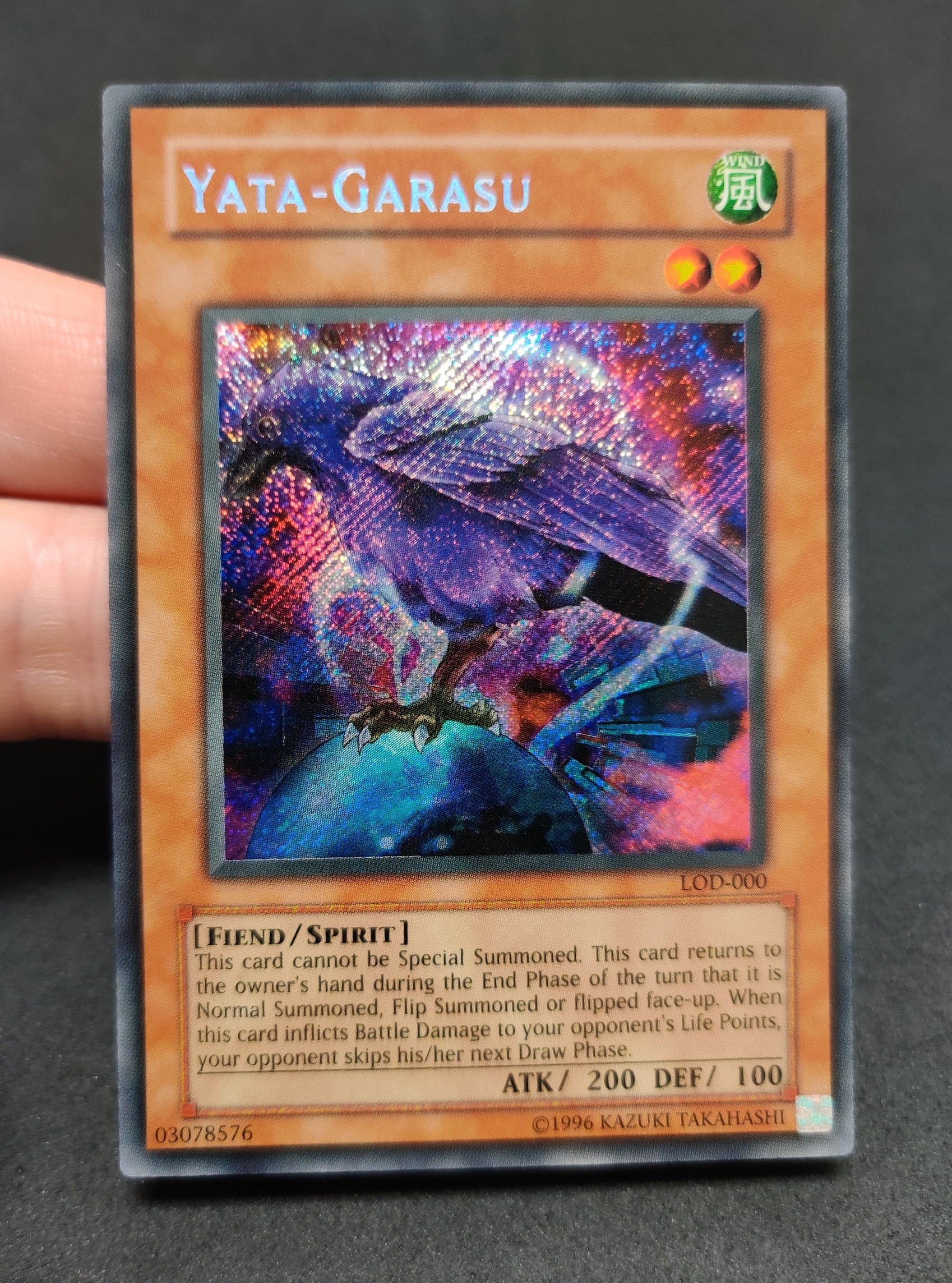 Yata-Garasu - LOD-000 - Secret Rare - Unlimited Edition